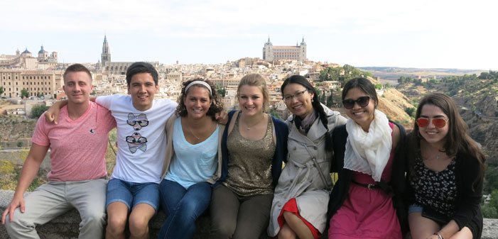 Students in Spain