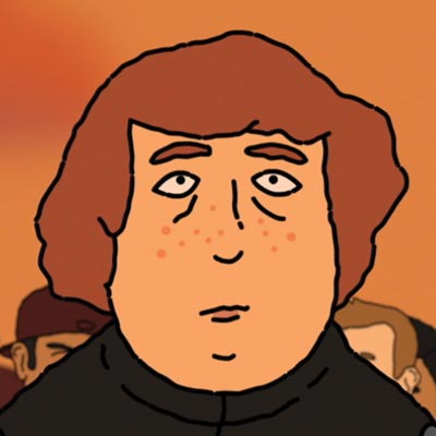 Illustration of Matt Hornsby from Royal Crackers