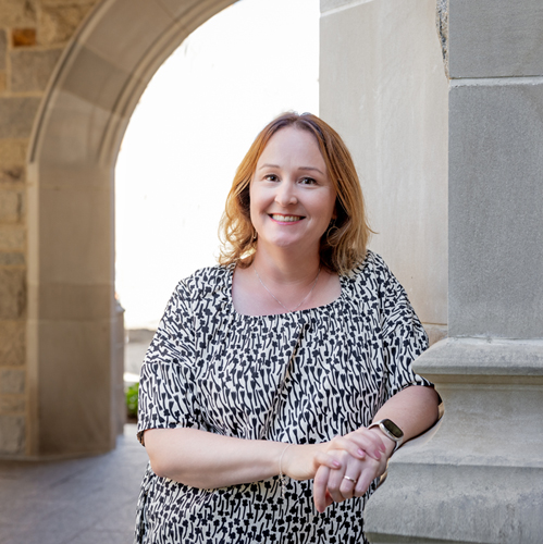 August 23, 2023 -- Riikka Pietiläinen Caffrey, Associate Professor of the Practice in the Music Department at Boston College's Morrissey College of Arts and Sciences (MCAS).