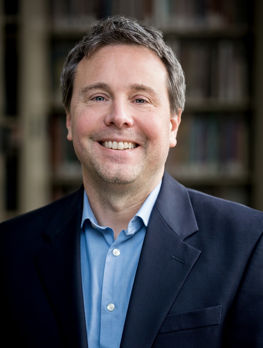 March 21, 2017 -- Boston College's Lynch School of Education faculty member Eric Dearing. Photo by Caitlin Cunningham (www.caitlincunningham.com).