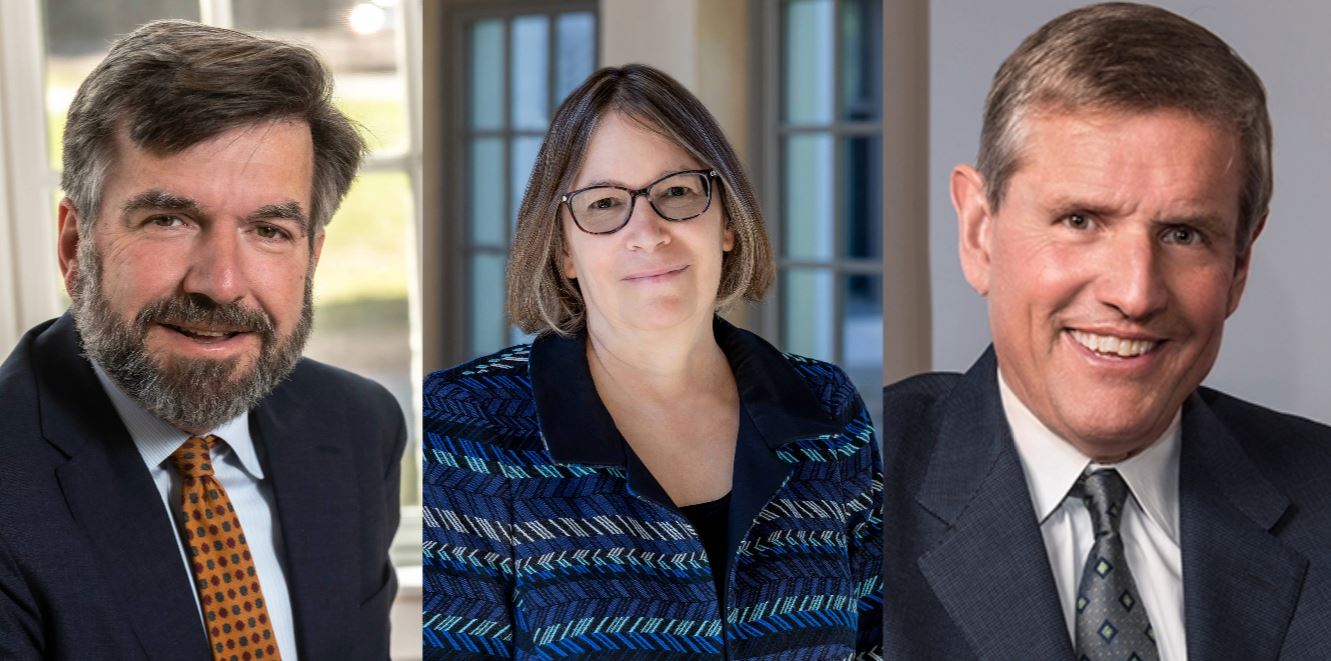 David Quigley, Mary Crane, and Andy Boynton