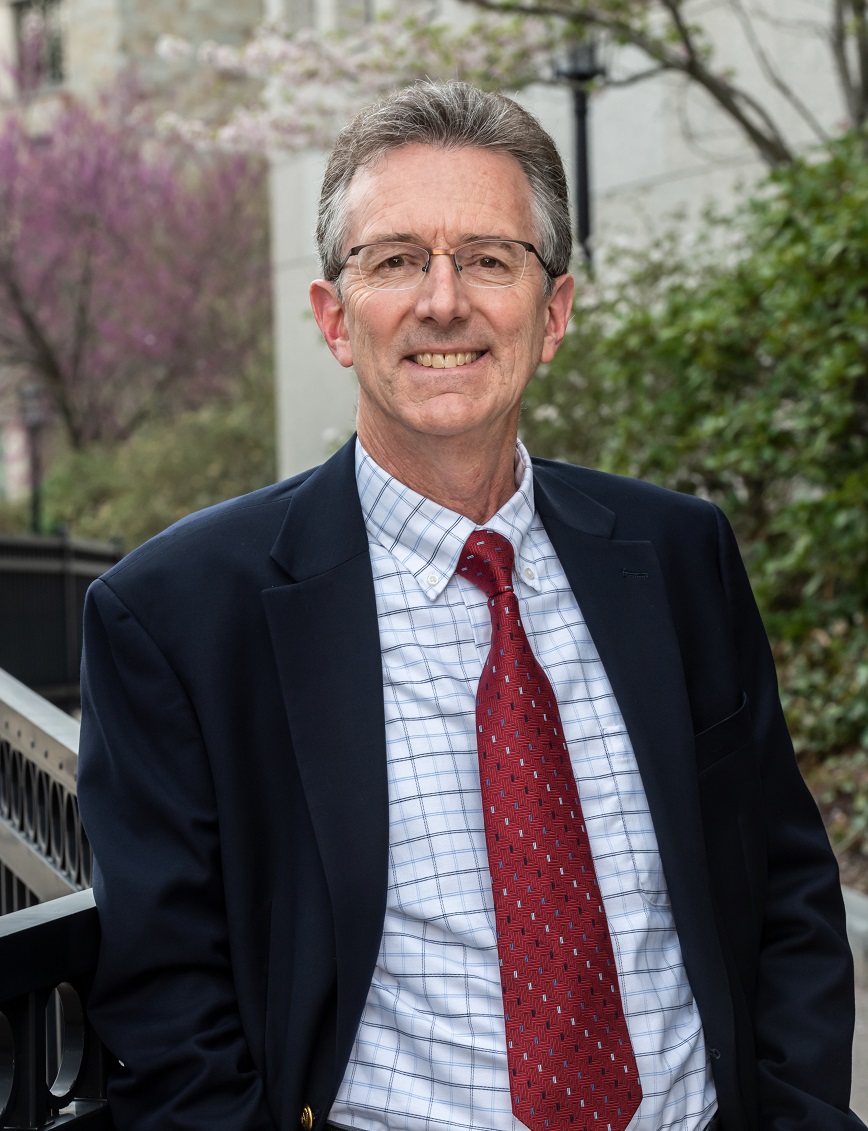 Assoc. Prof. Bob Murphy (Economics) will be stepping down as founding director of the International Studies Program after 17 years. Photographed for the 5/10 issue of Chronicle.