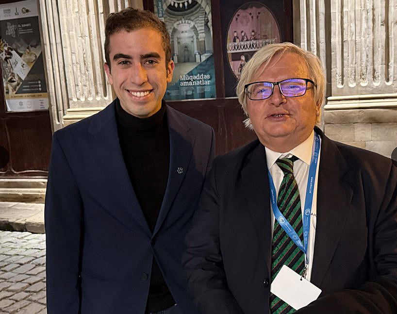 Almeida with Minister Herman Benjamin