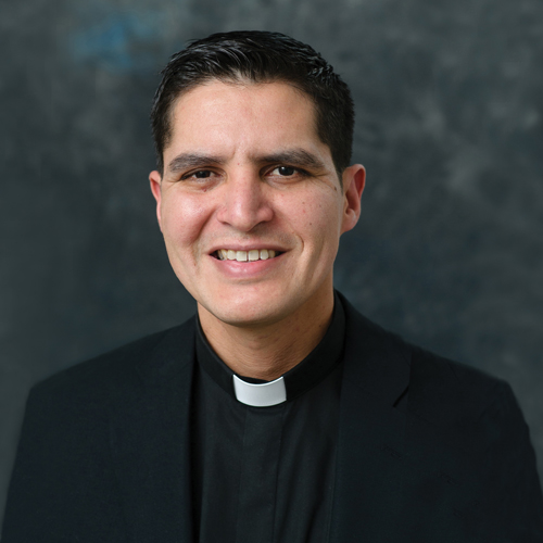 Erick Berrelleza, SJ, founding dean of BC's Messina College.