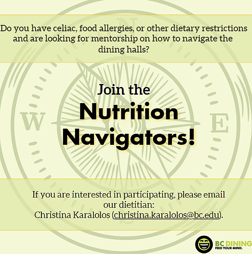 flyer: Join the Nutrition Navigators!