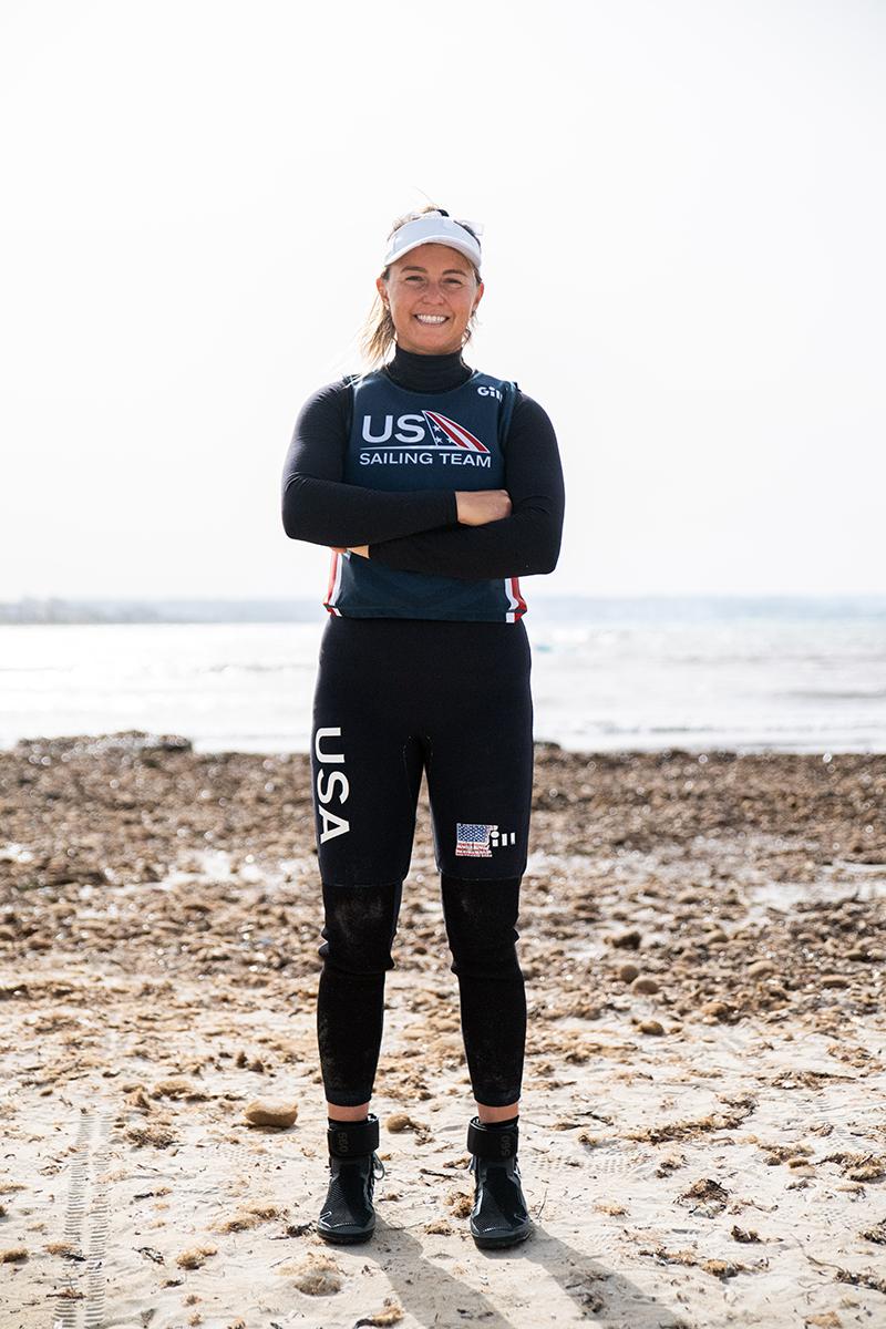 Erika Reineke standing on a beach