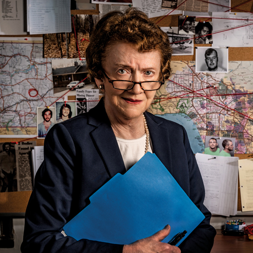 Ann Wolbert Burgess, Professor, Connell School of Nursing, photographed for Boston College Magazine, Spring, 2019