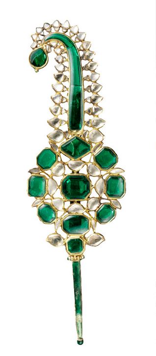 a jeweled ornameent