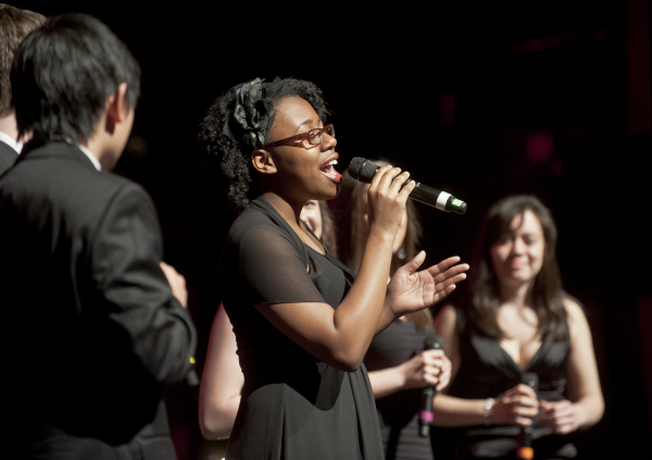 BC bOp! Spring concert "GhostbOp!sters" performed in Robsham Theater. Photographed for the 3/29 issue of Chronicle.
